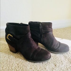 Brown Booties | Crown Vintage